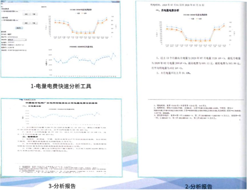 电量电费快速分析工具开发与应用
