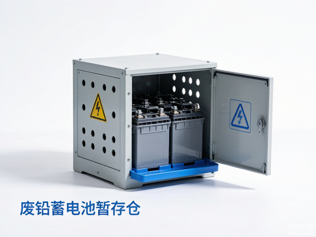 箱式暂存仓革新废铅蓄电池管理