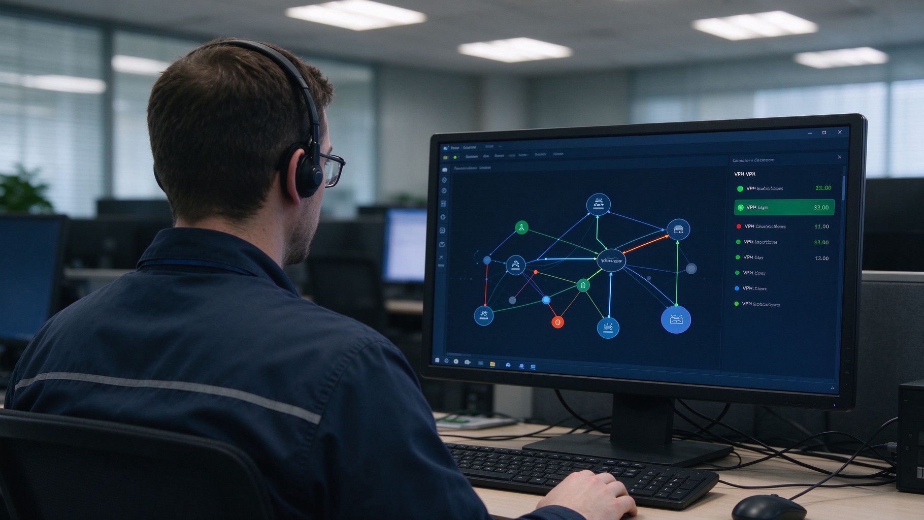 网络连通性与VPN监测技术创新：高效测试与智能调度
