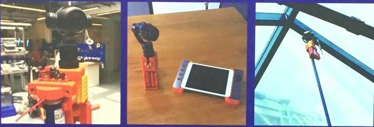 作业现场盲区可视化装置
