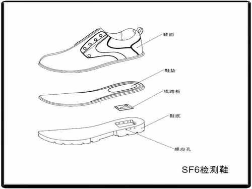 六氟化硫检测报警防护安全鞋